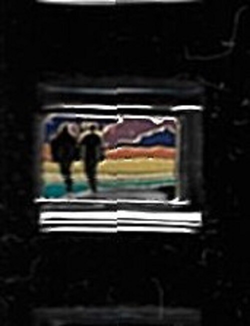 Couple walking together WHOLESALE ITALIAN CHARM 9MM K2020