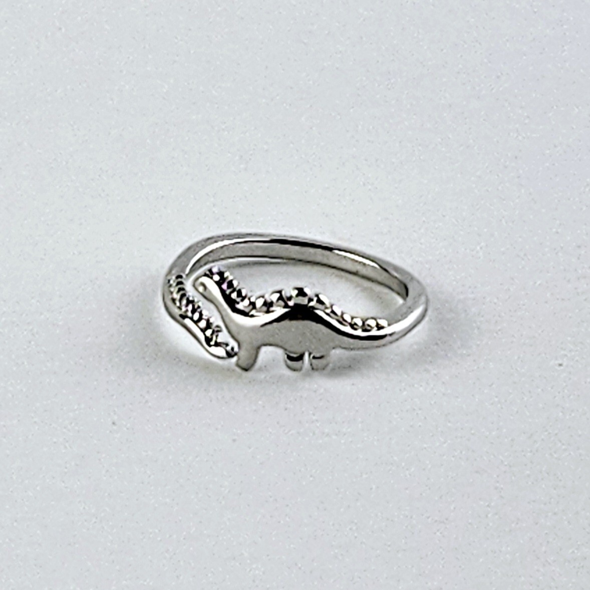Dinosaur Stegosarus Ring Adjustable from Sz 5 to Sz 7 Rings Kids Adults Unisex