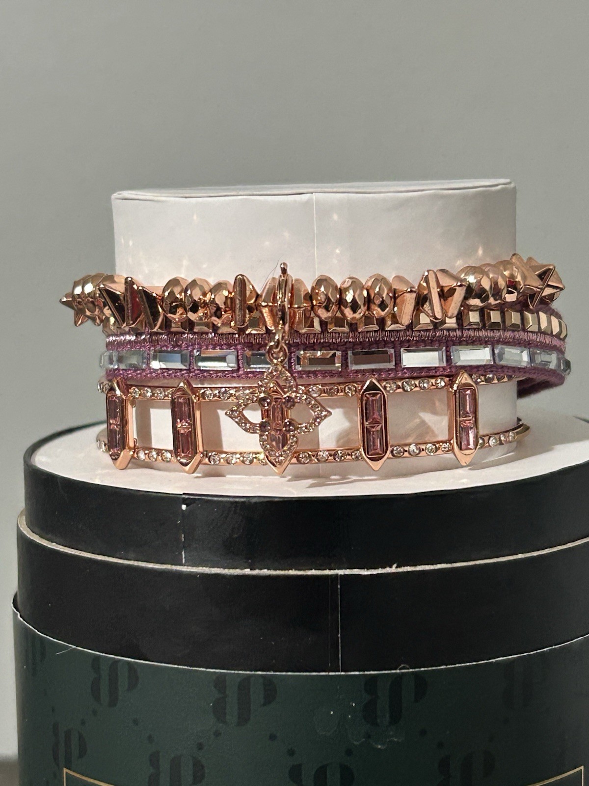 BP Bomb Party Stacks Fall Luxe 2024 Getaway Glam Rose Gold Bracelet RBP7845