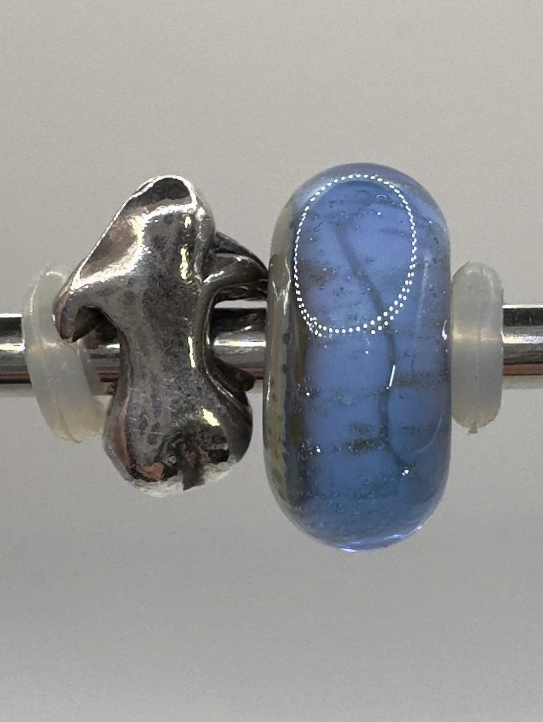 Trollbeads Beach And Silver mermaid Duo Lot