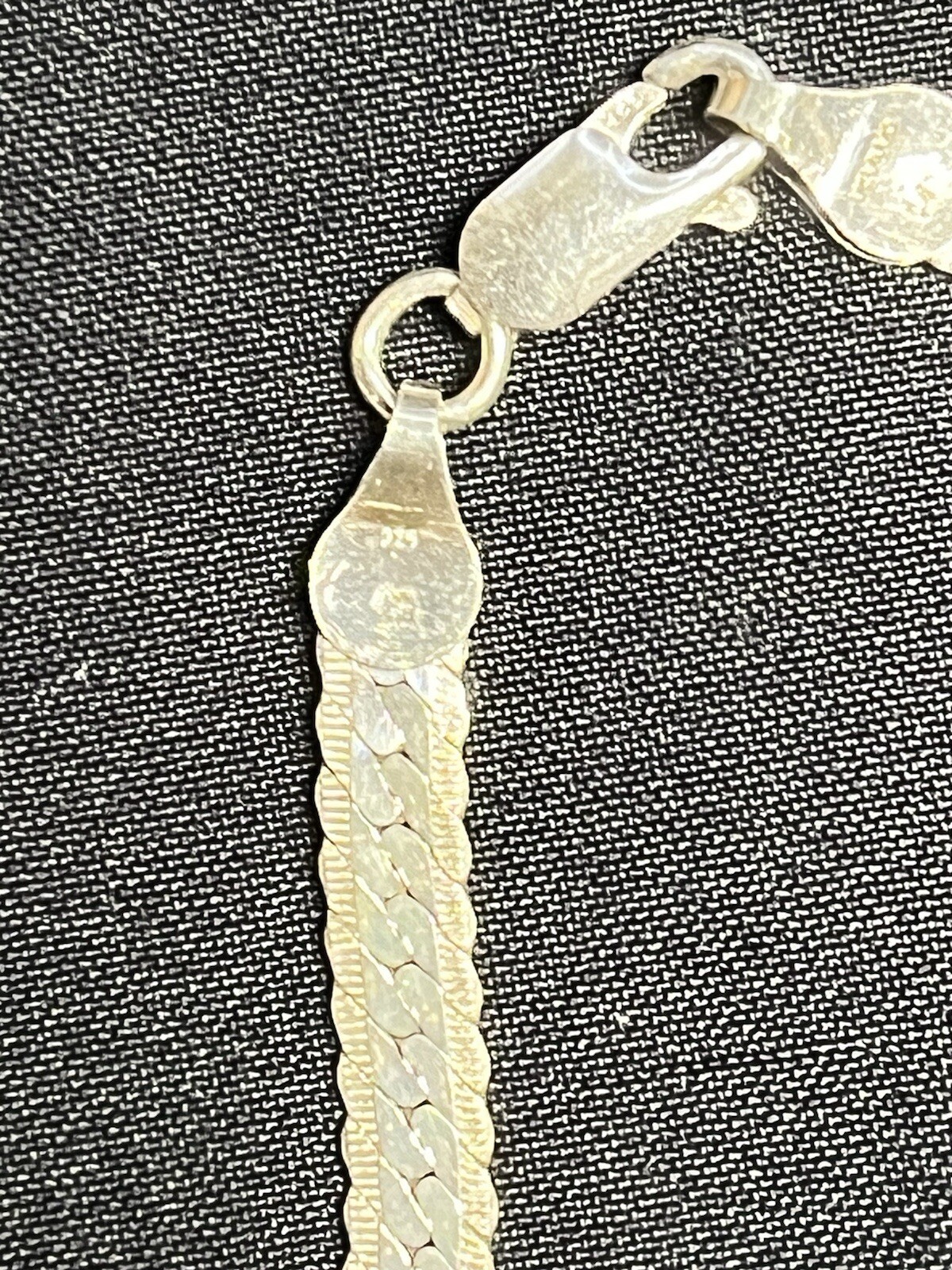 Mid Century Modern Brilliant 925 Sterling Silver 16” Necklace 10.2g Canada