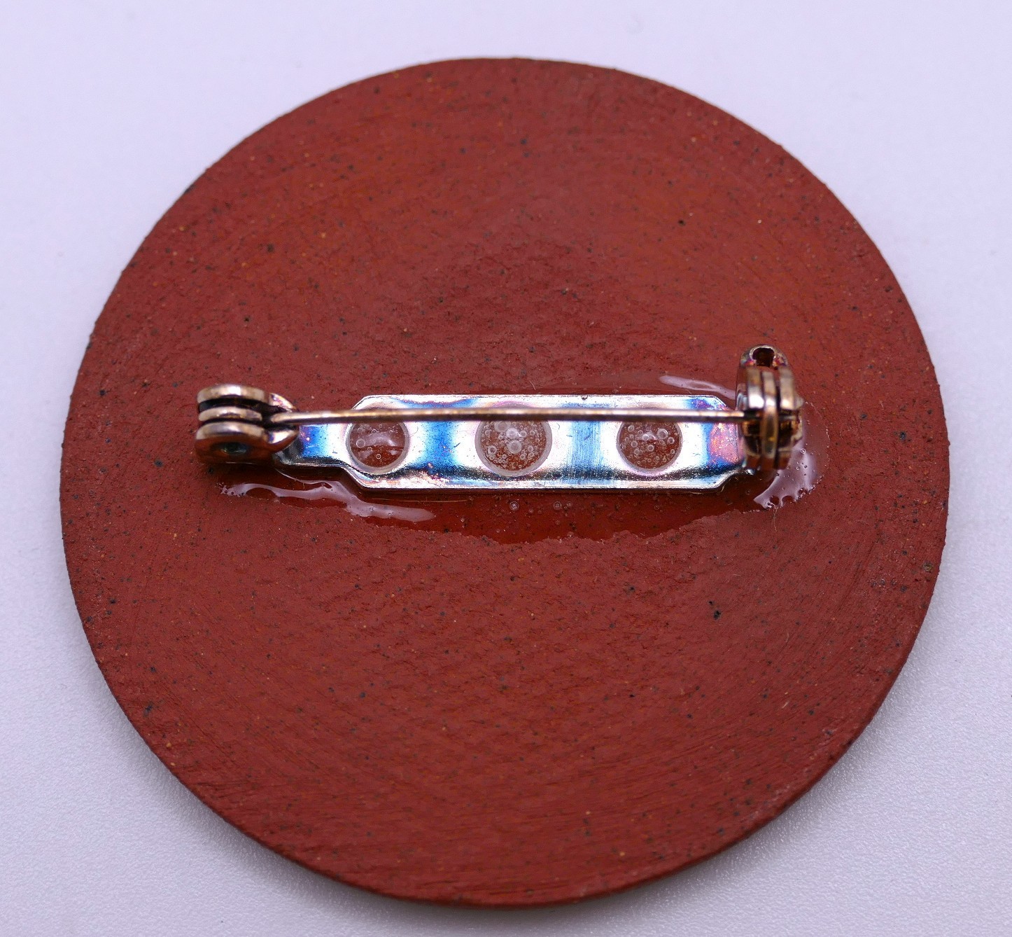 Tolkien Ceramic Pin Floral Enamel Luthien Tinuviel Bodleian Libraries 3.8cm