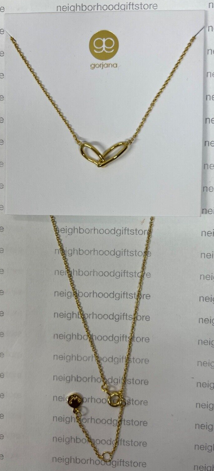 Gorjana Rowan Charm Necklace In (GOLD) B- 188-117-G NEW AUTHENTIC VIP GIFT PIC.