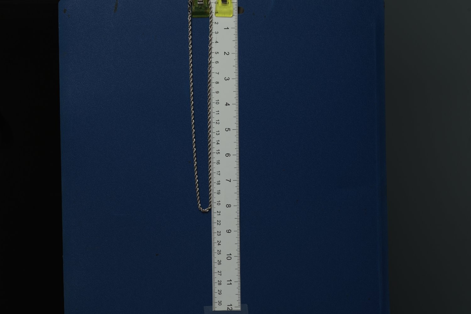 Sterling Silver Rope Chain Necklace 925 Italy 20 Inch 13.1g Twisted Link