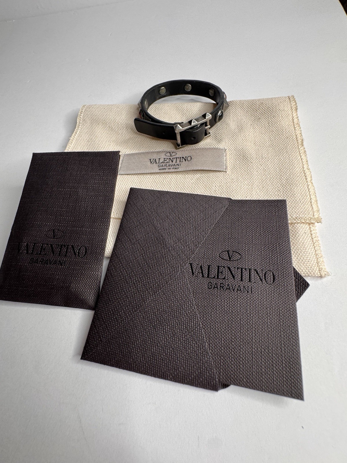 Valentino Garavani Rockstud Leather Bracelet
