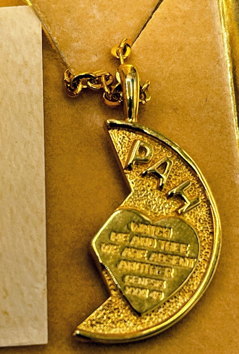 Cerrito Miz Pah Blessings Two Necklaces Gold Tone In The Box