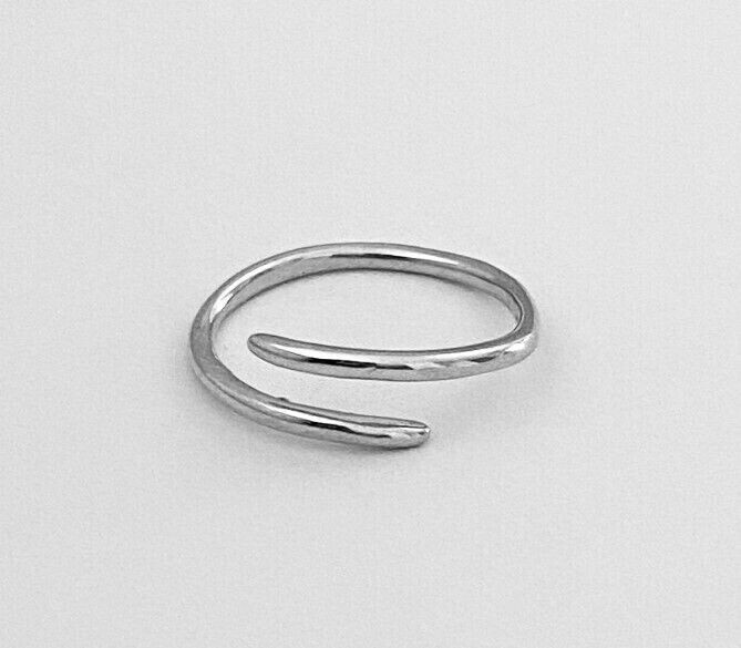Women’s Day Gift Solid Metal Adjustable Casual Use Foot Toe Ring 925 Silver