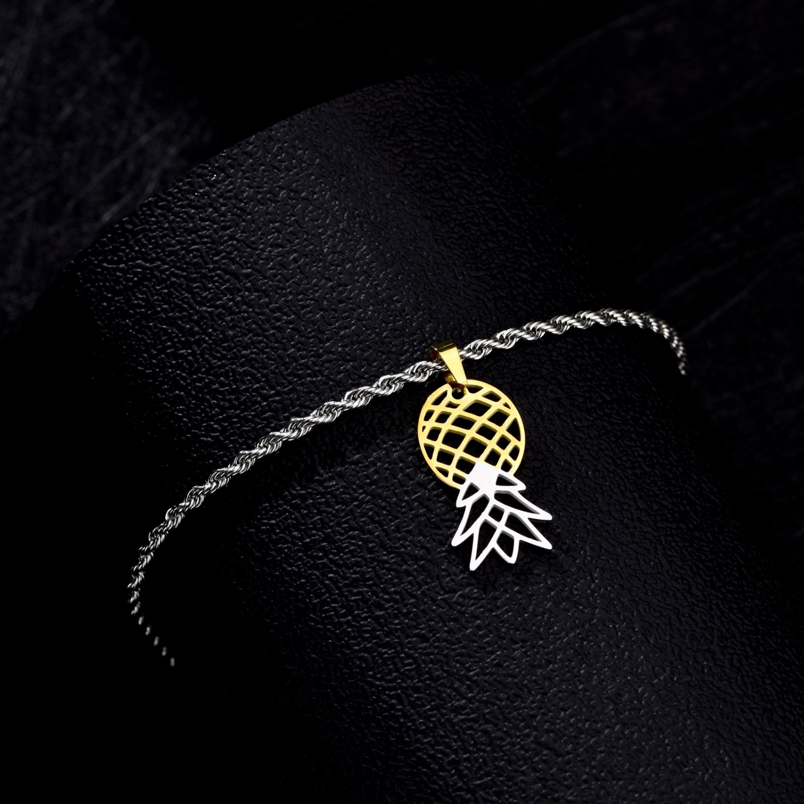 Upside Down Pineapple Anklet – UpsideDown Pineapple Swinger Ankle Bracelet
