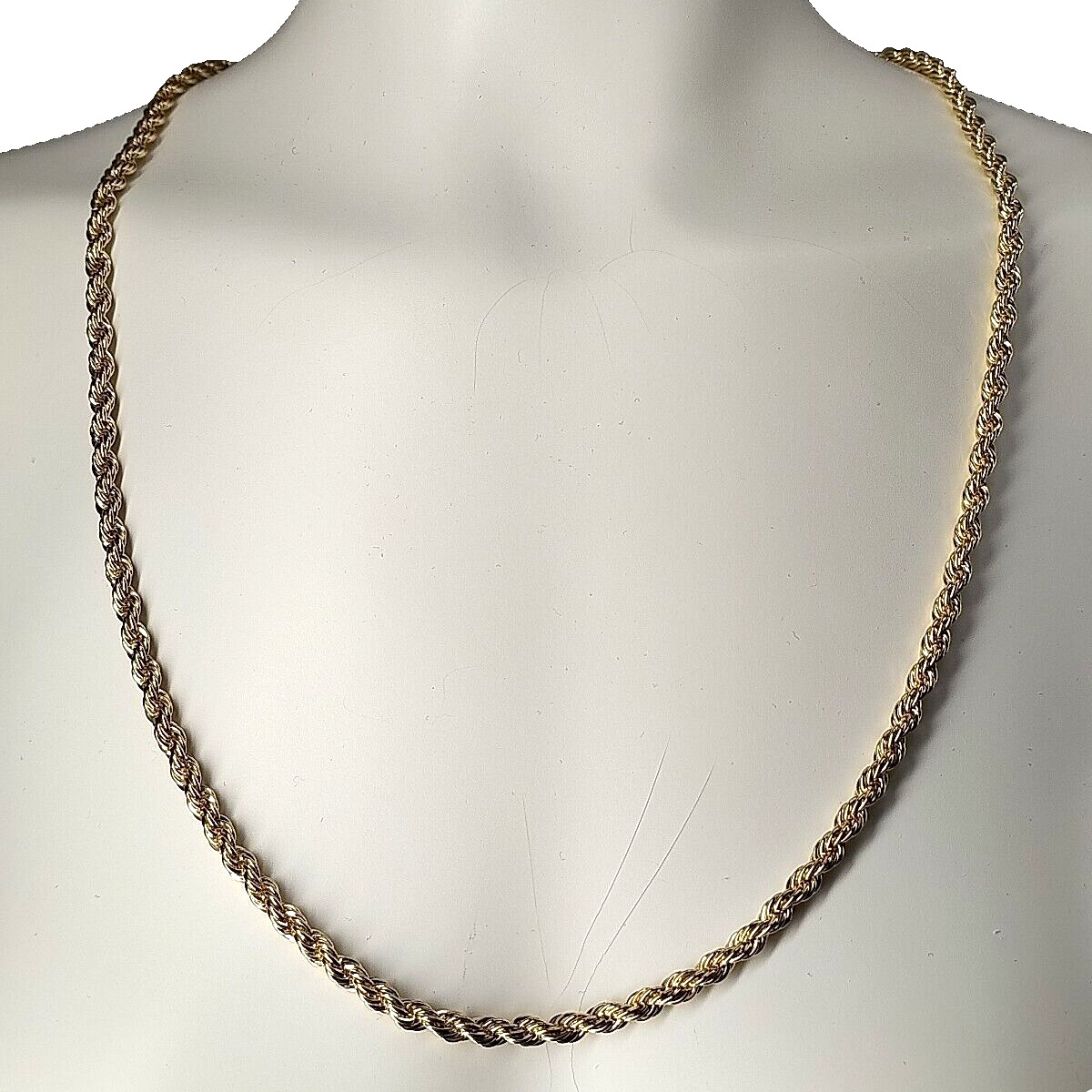 Women Necklace Stainless Steel Gold Chain 30″ Fashion Jewelry