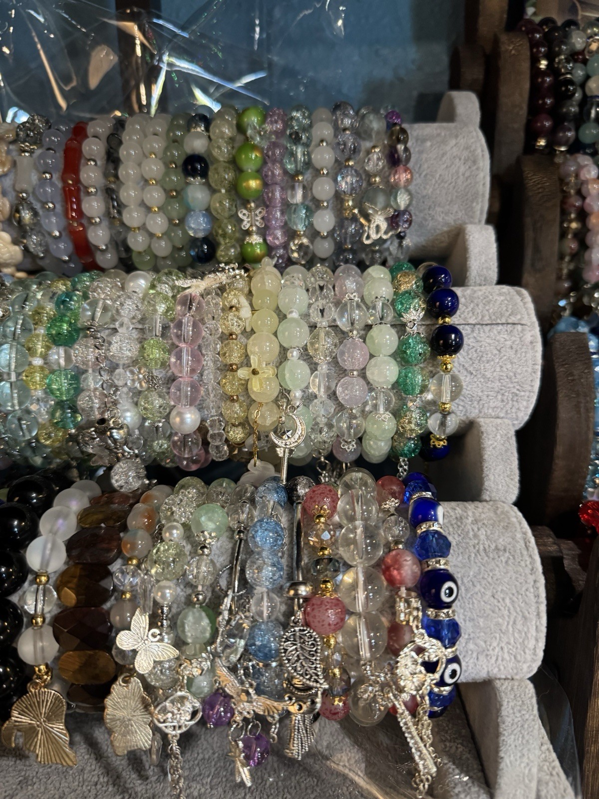 Mixed JewelryMulticolor Beaded Bracelets Mixed Materials $5.00 for piece