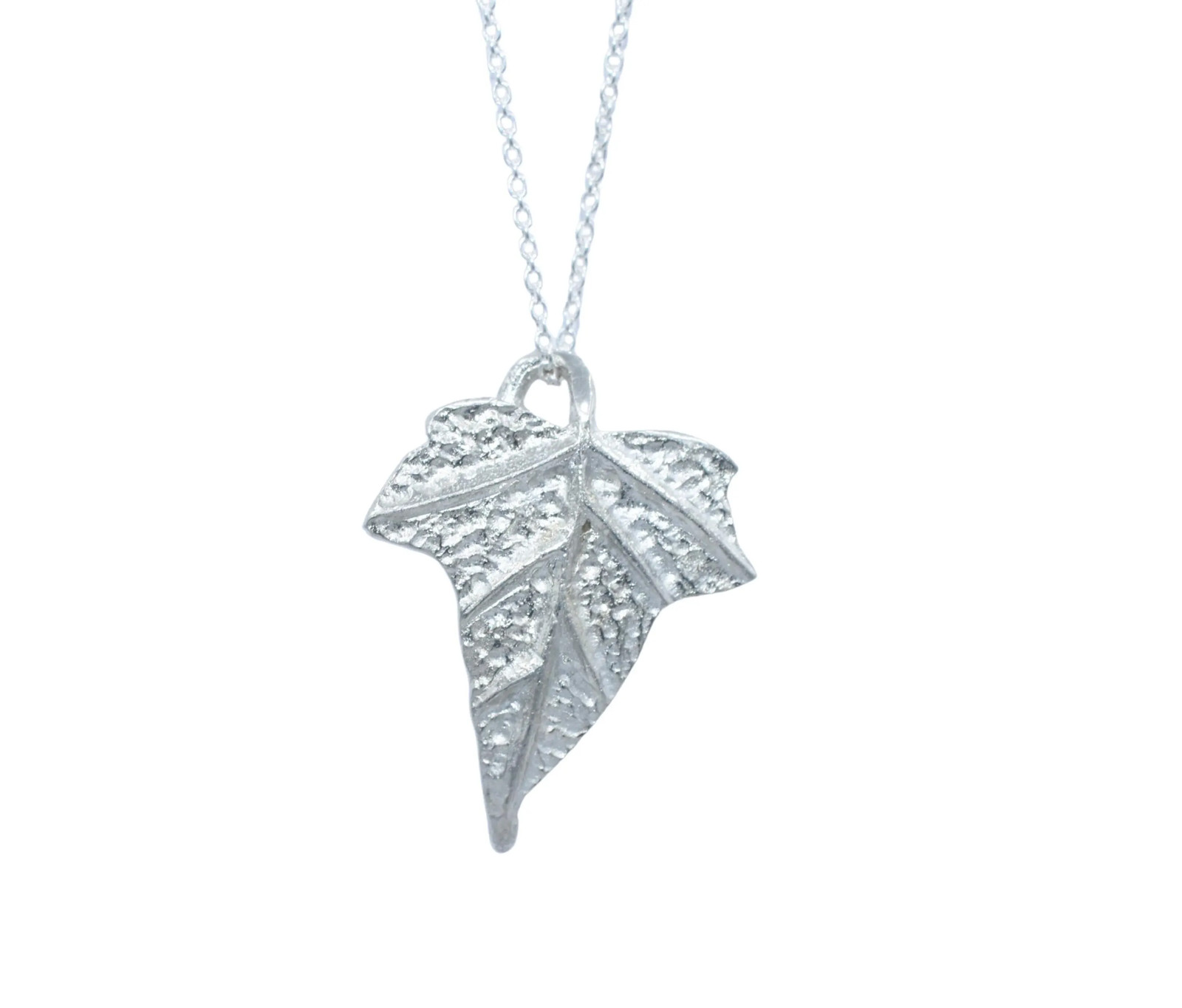 10th Anniversary Tin Pendant Leaf Pendant/Necklace Gift UK