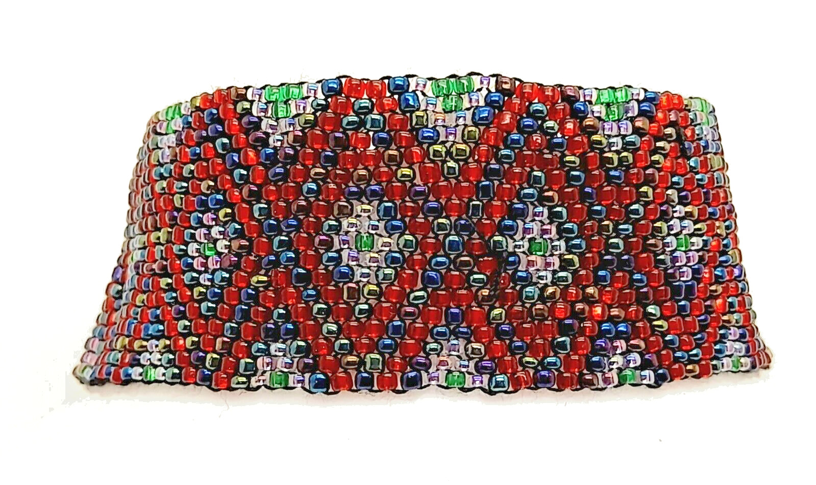 Boho style Handmade Beaded multi Seed Bead woven fashion jewelry bracelet #11