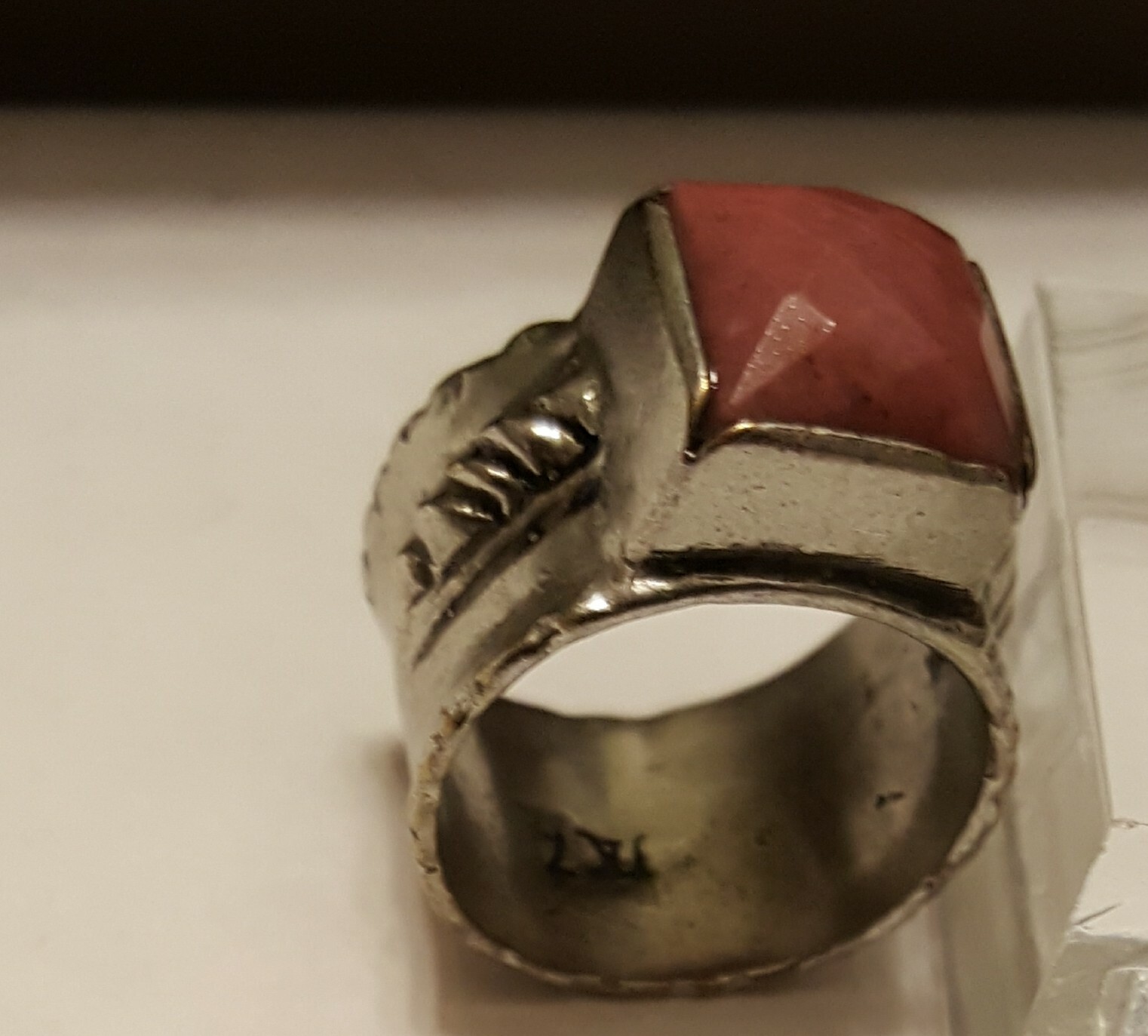 silpada Sterling silver Rose Faceted Stone Size 6.5 PLEASE SEE PICTURE FOR SIZE