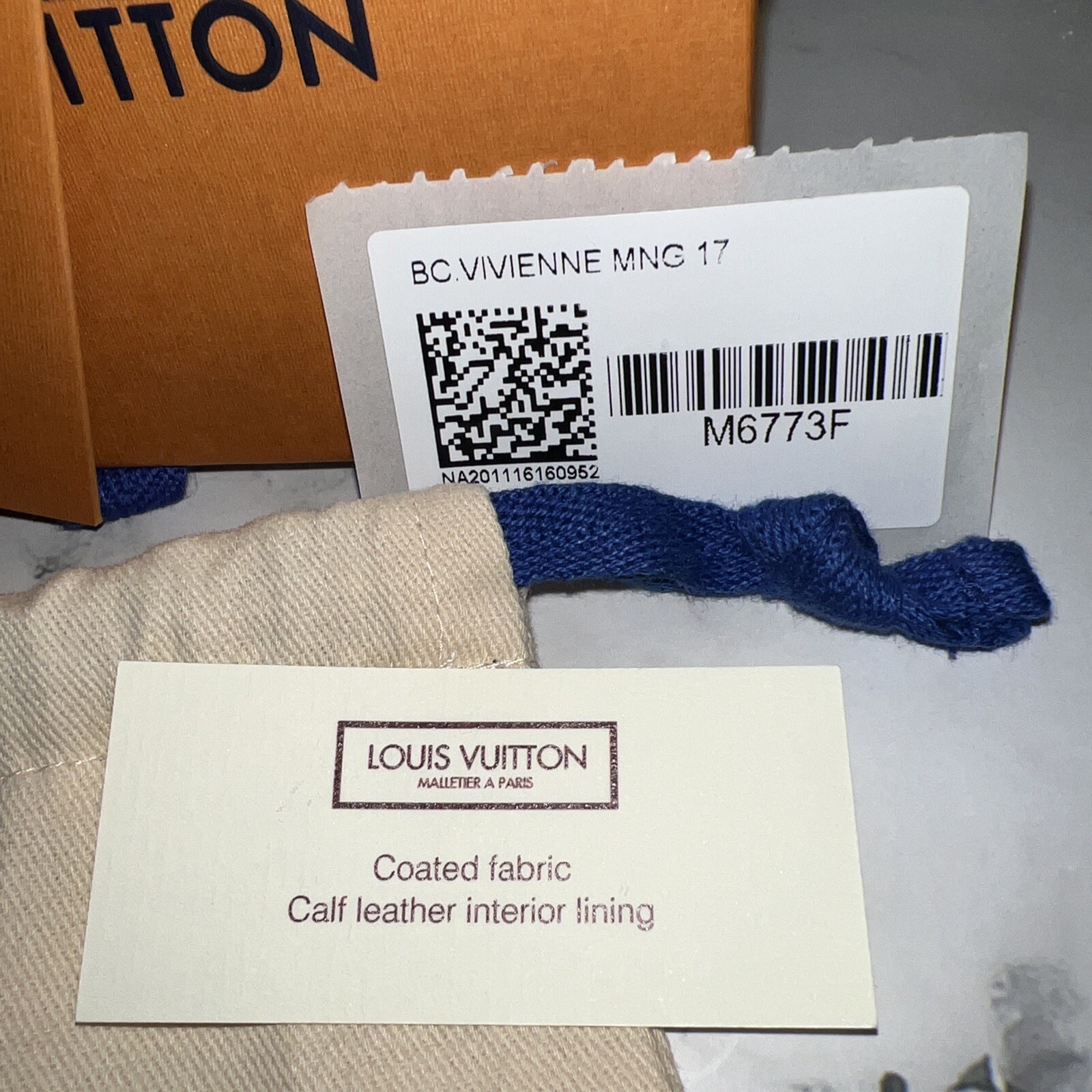 Bracelet Louis Vuitton Vivienne Monogram Charm Size1 17 New Box Receipt M6773F