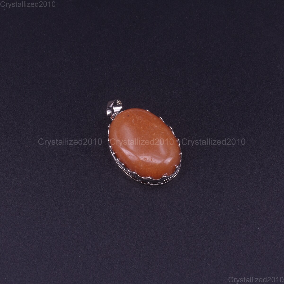 Natural Gemstones Oval Shape Reiki Chakra Healing Pendant Necklaces Beads Pick