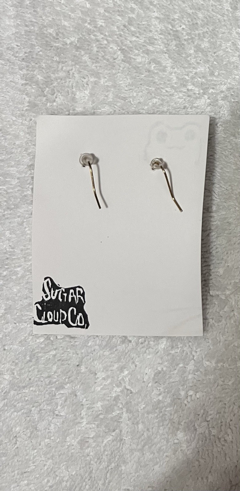 Charmander Pokémon Gold Plated Dangle Earrings