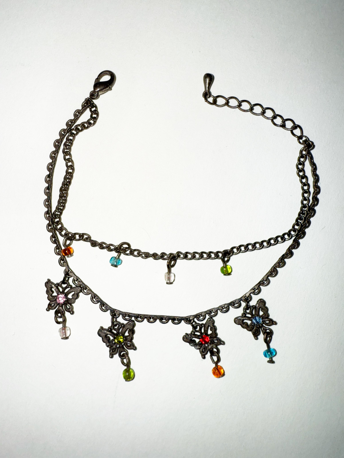 ANNA SUI Rare bracelet vintage 90s signature butterfly bracelet authent