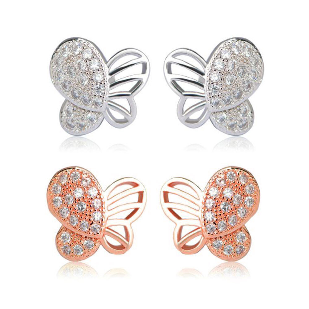 Butterfly Small Stud Earrings – Ginger Lyne Collection