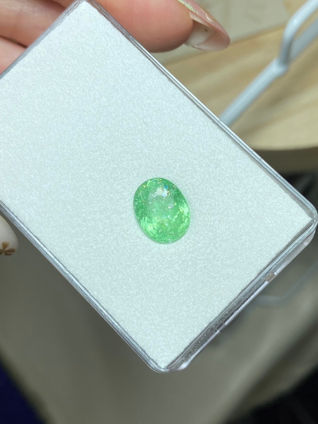 [jerseychou]Natural Paraiba Tourmaline 3.02ct , GIA