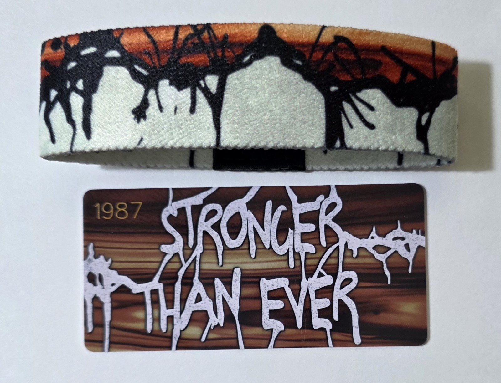 Zox Reversible Wrist Strap – LG – STRONGER THAN EVER #1987 – LIMITED,Collectible