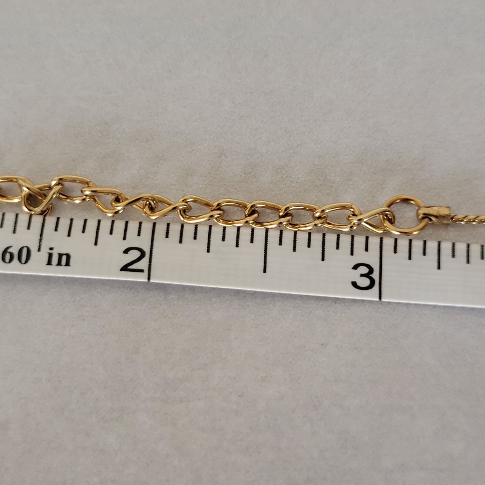 Liz Claiborne Amber Beaded Gold Tone Necklace 19 In. Adj. Signed