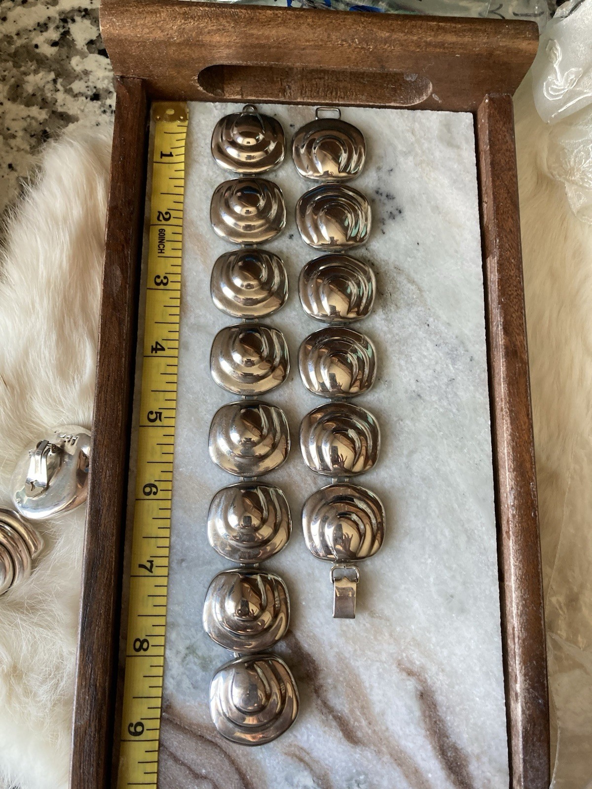 Vintage anklet & bracelet Set
