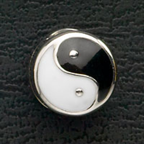 Ying Yang Stainless Steel Bead European Charm Bracelet Enamel Mothers Day Gifts