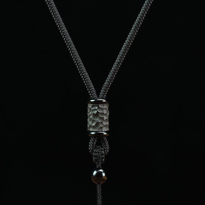 2 PCS Natural Ebony Cord String Necklace for Pendant Chain for Pendant