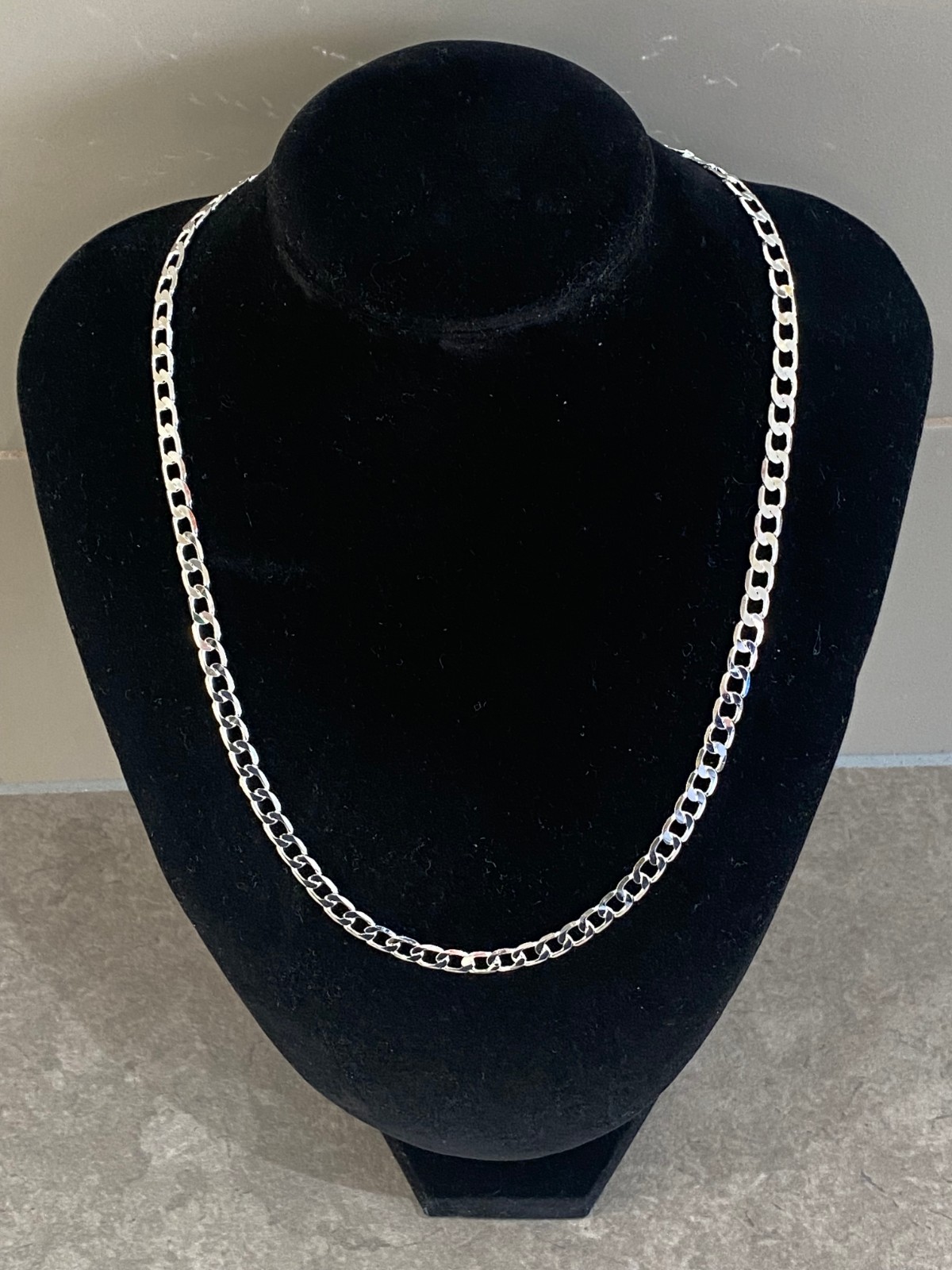 Silver Plated Necklace / Chain | 6mm | 22″ | 55cm (15g)