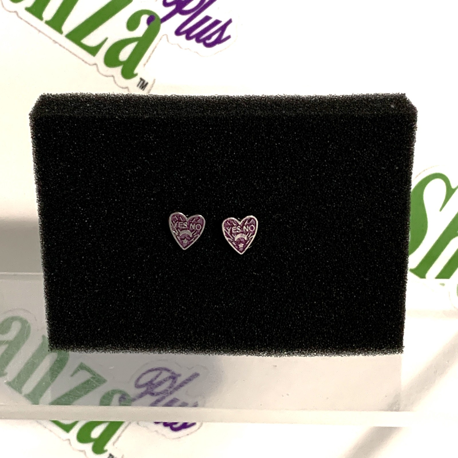 Earrings Planchette Ouija Board Studs Studded Metal Jewelry Halloween Fall