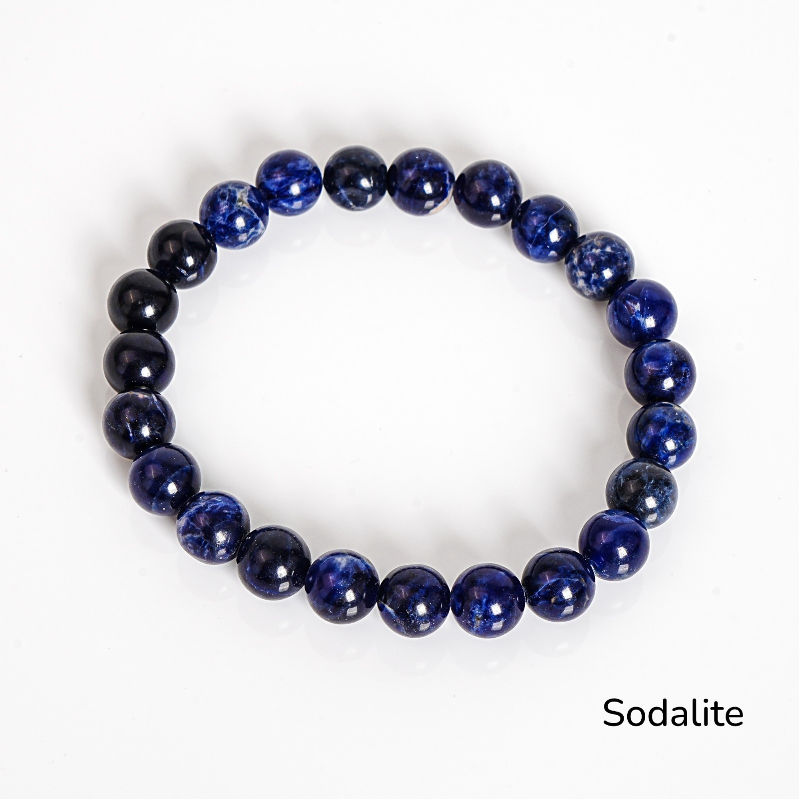 8mm Mixed Natural Gemstone Bracelet Multicolor Healing Round Beads For Man Woman