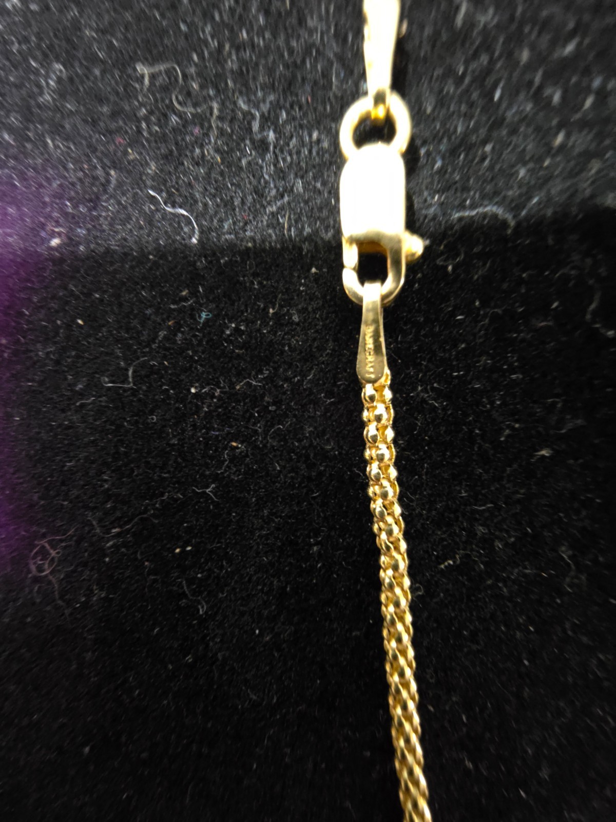 Vintage Stamped HFB 1/20 12k GF Crucifix Cross Pendant W/ 925 chain 20″