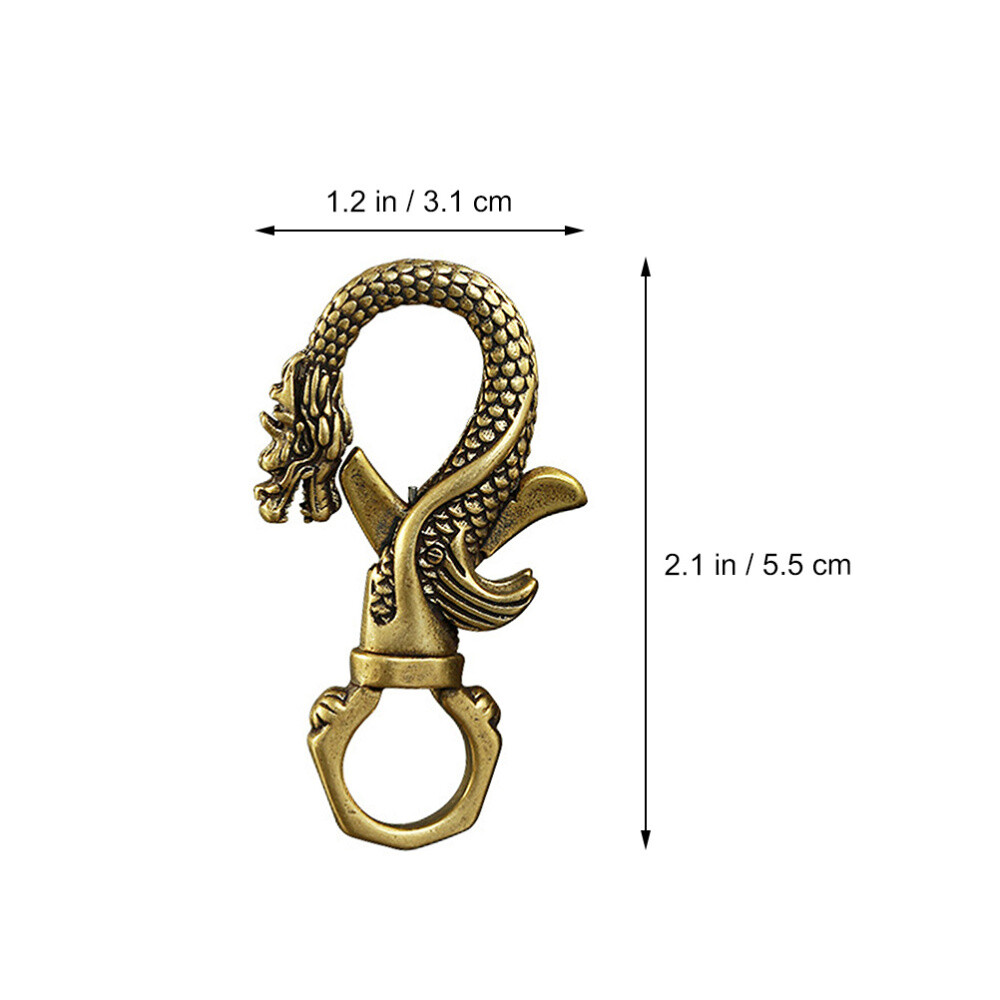 Lobster Claw Key Chain Spring Buckle Lobster Clasps Fortune Key Rings Pendants