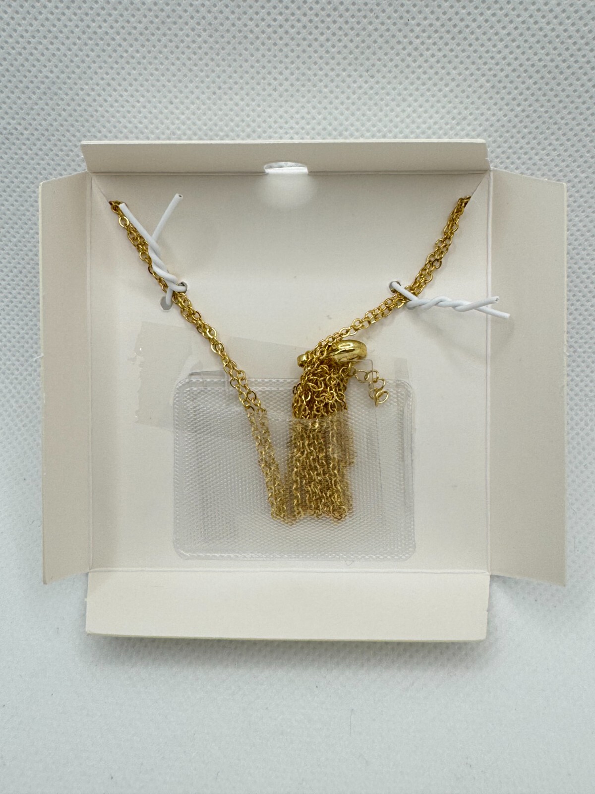 Disney Stitch Pineapple & Palm Gold Flash Plated 15/17 + 2 Necklace-New In Box