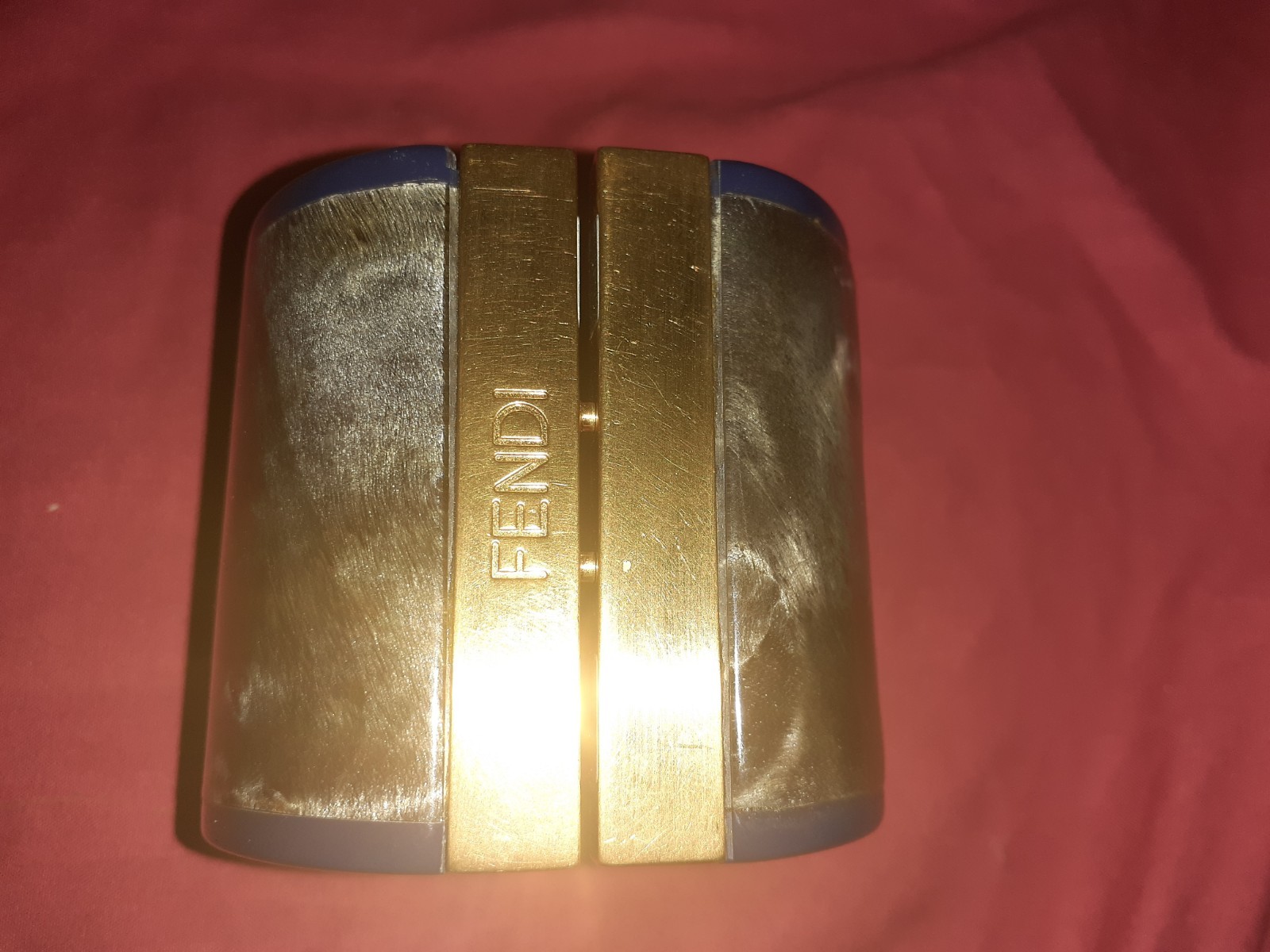 FENDI STATEMENT CUFF…SMALL WRISTS…6INCH