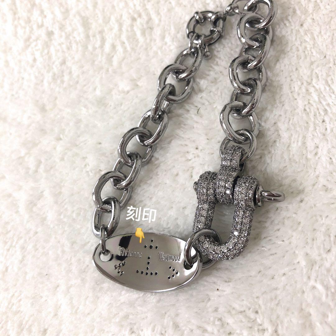 Vivienne Westwood Bracelet Silver Chain NO BOX [EJ919