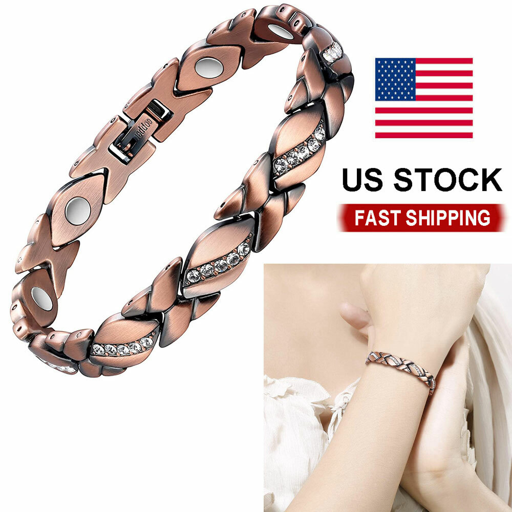 Magnetic Weight Loss Bracelet Therapy Healthy Slimming Blood Circulation Women’s