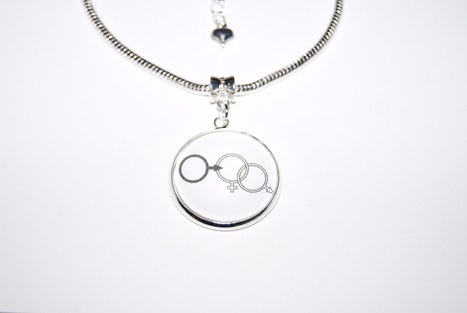 Cuckold Husband Charm Euro Anklet Ankle Chain Jewellery Interracial Hotwife BBC