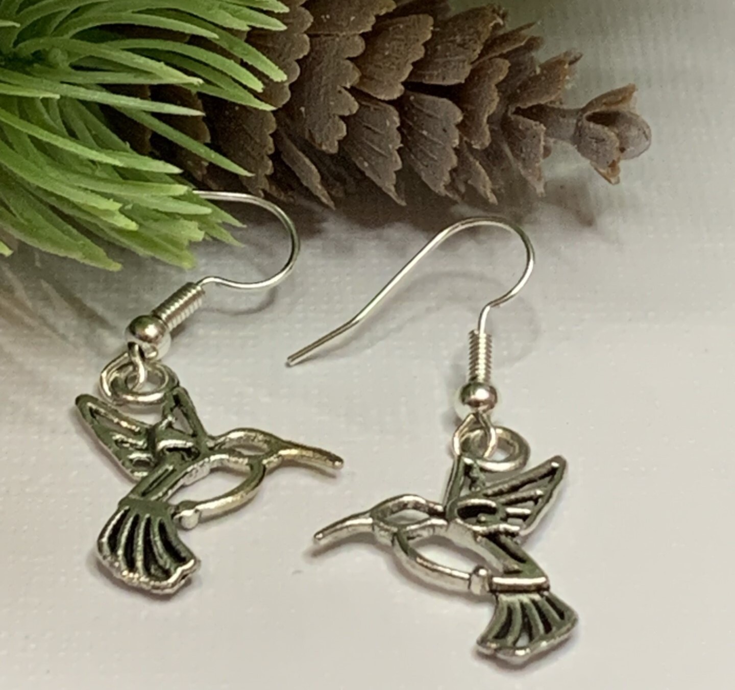 Hummingbird Earring, Bird Earrings, Bird Jewelry, Gift Idea, Hummingbird Jewelry