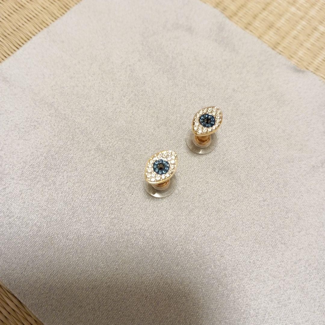 Swarovski Evil Eye Earrings Used Good Condition Not specified