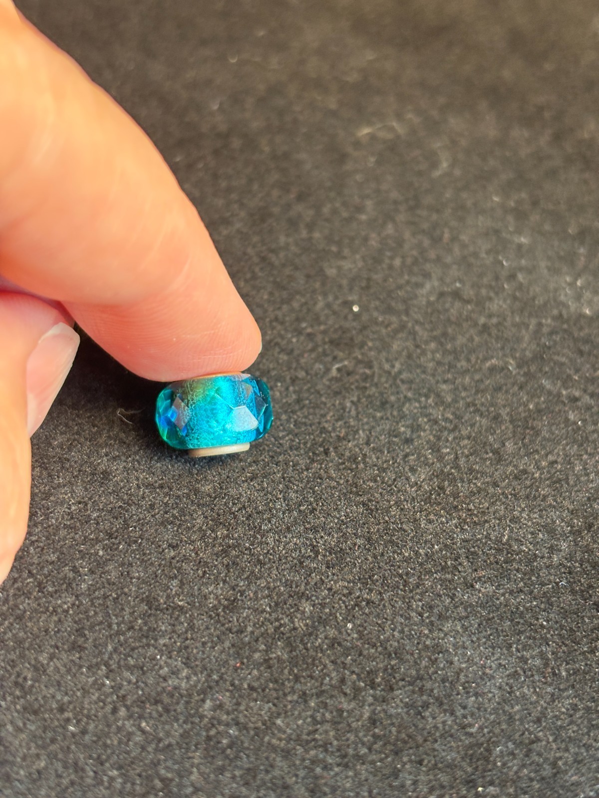 Trollbeads – Retired Turquoise Prism