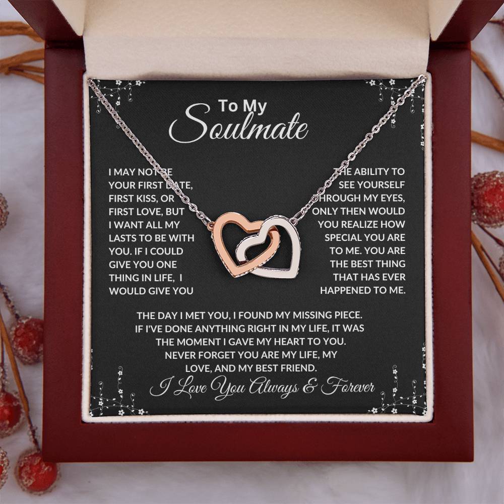 Romantic Valentine’s Day Rose Gold Gift for Wife, Girlfriend, Soulmate, Partner