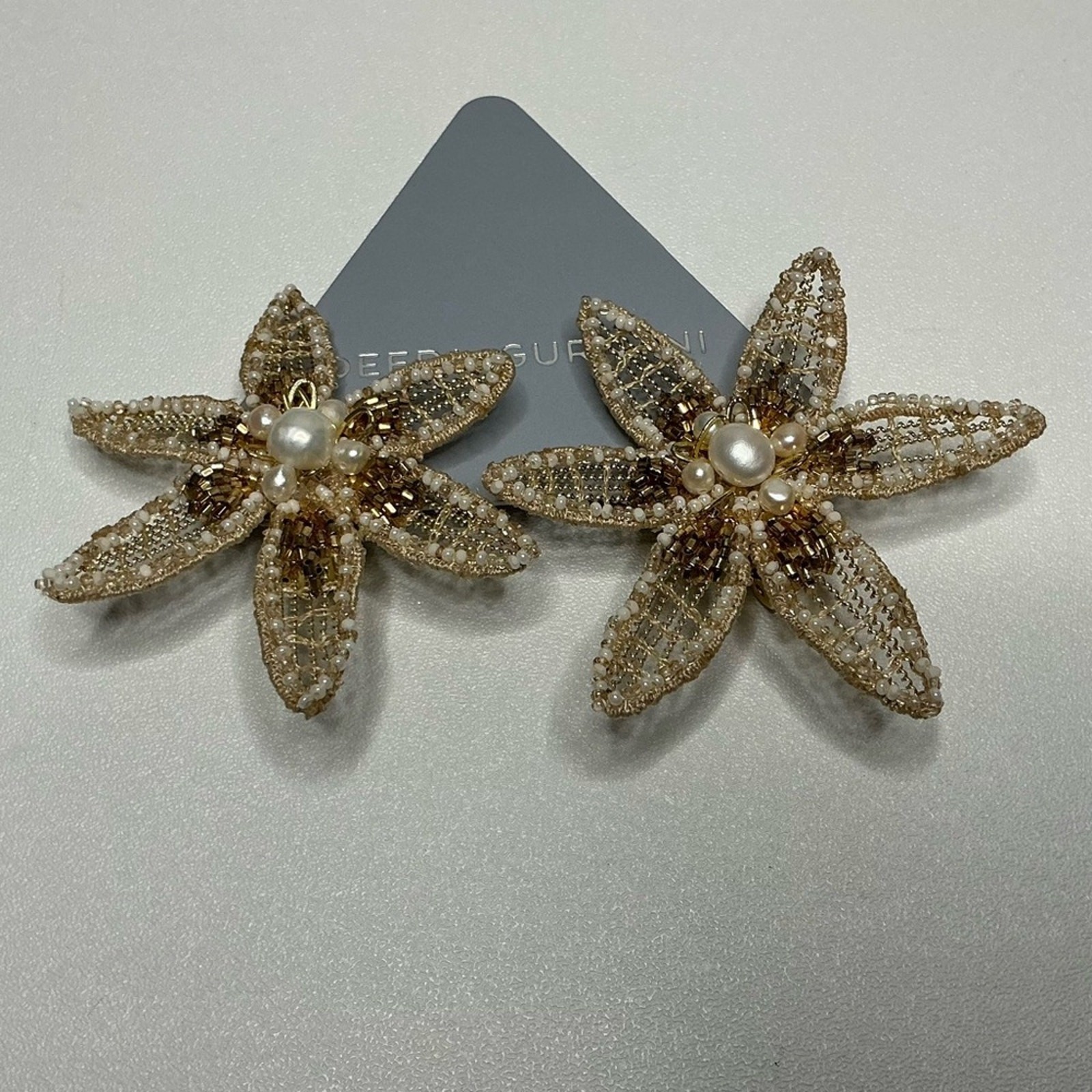 Deepa Gurnani Suvina Earrings One Size NEW
