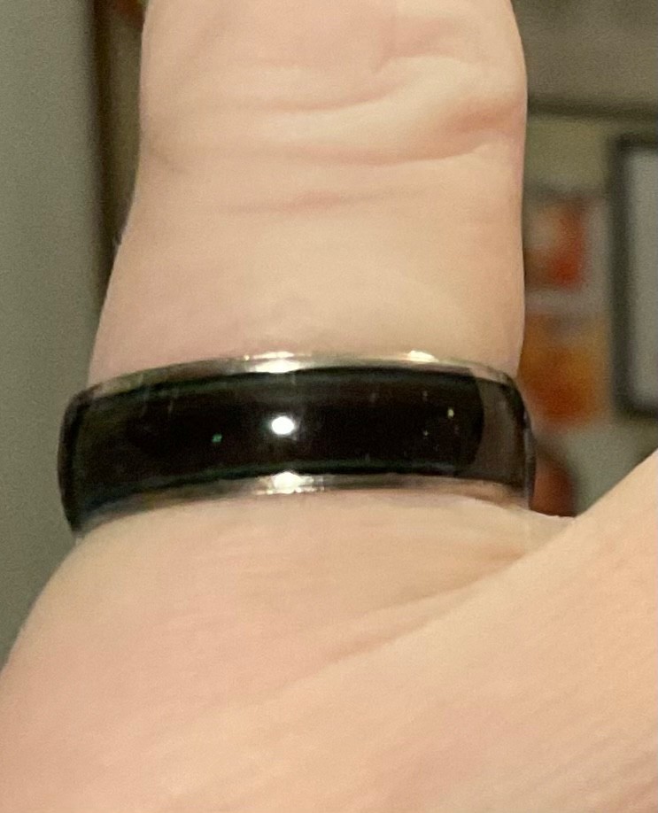 🔥 🌈 Color Changing Mood Ring Enamel Stainless Steel Size 9 US Seller FREE SHIP