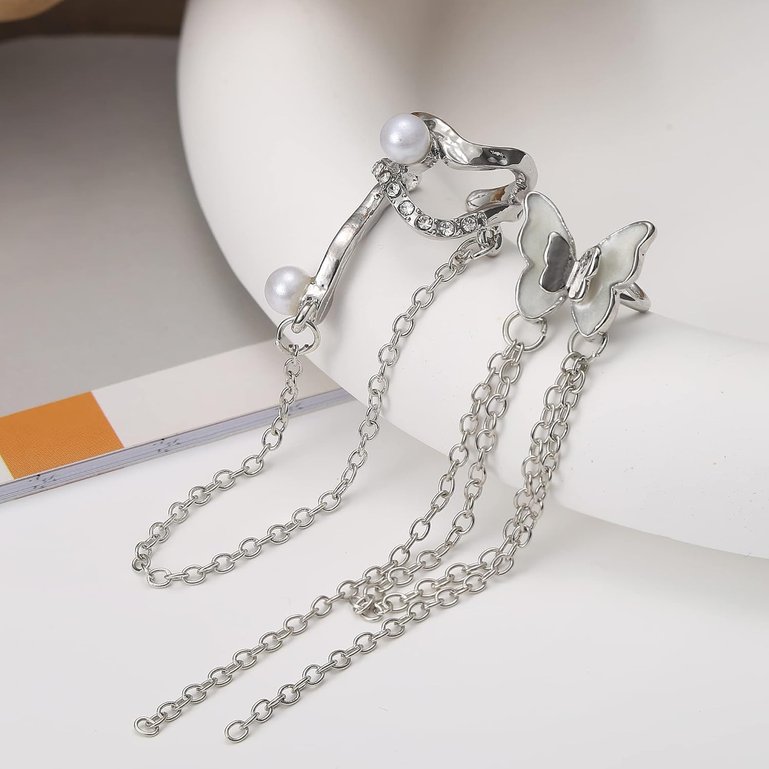 Ear Cuff Earrings Set for Women Adjustable Fake Earring Cuffs Non Piercing Earri
