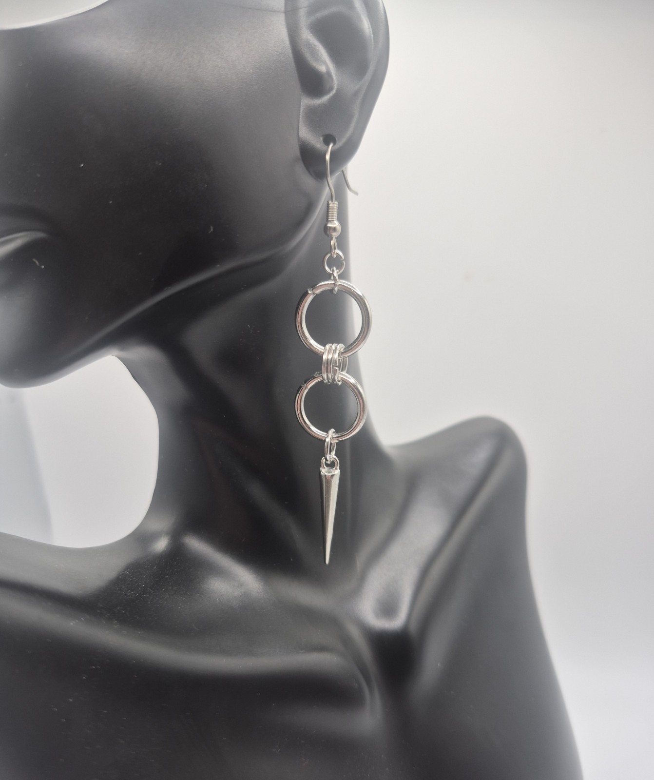 Chainmail Punk Earrings