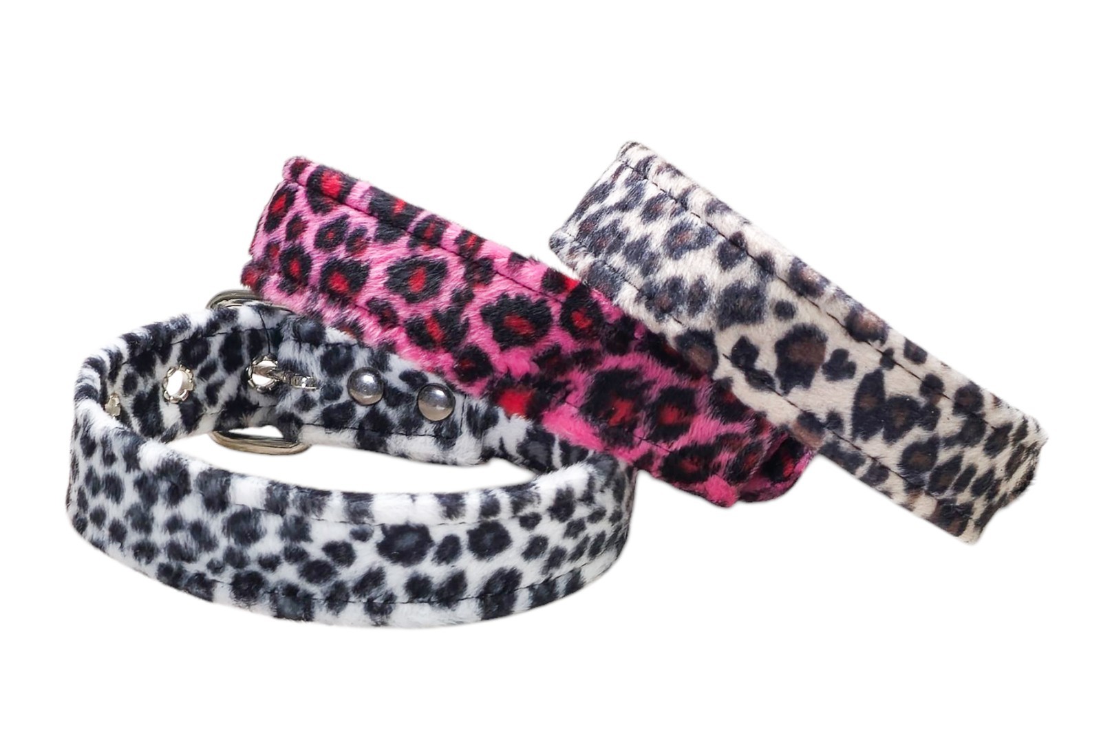 Plain Leopard Choker Collar Animal Print Punk Rave Goth Alternative Necklace