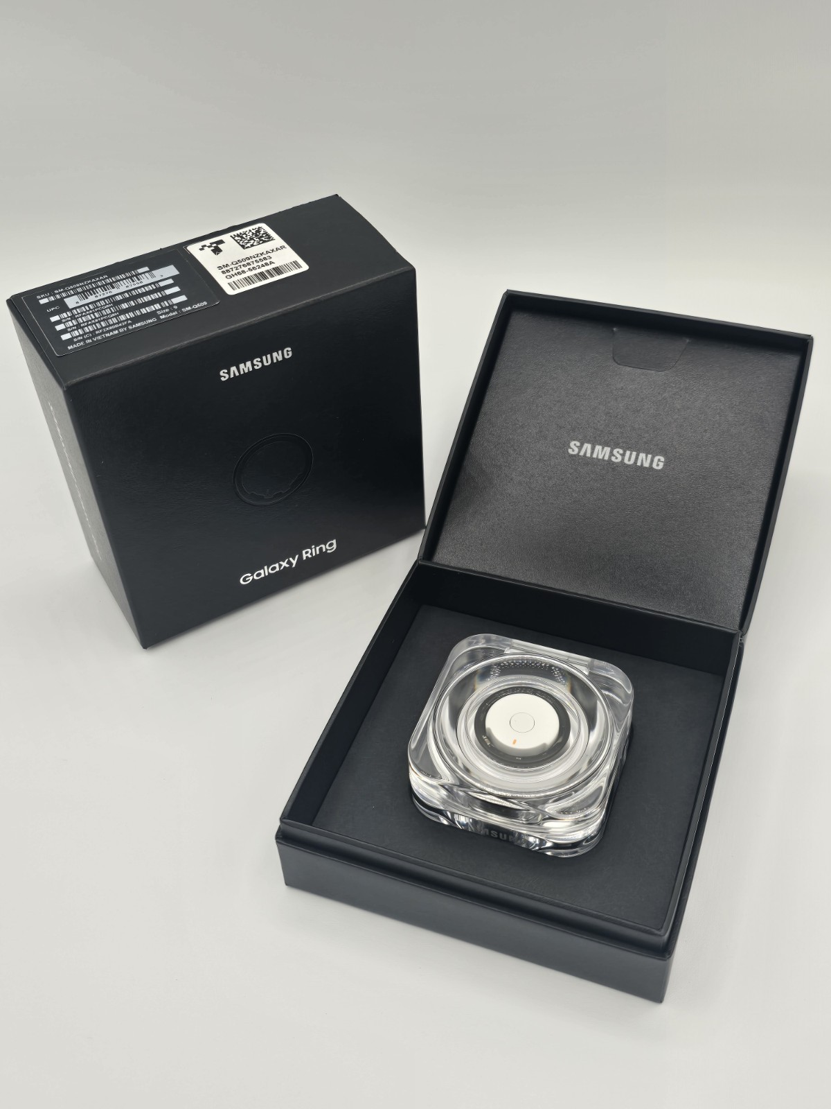Samsung Galaxy Ring Smart Ring Size 9 Titanium Black Health Tracker Excellent