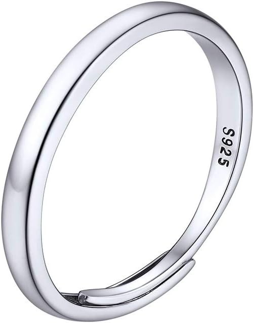 Solid Sterling Silver Stackable Knuckle Finger Ring
