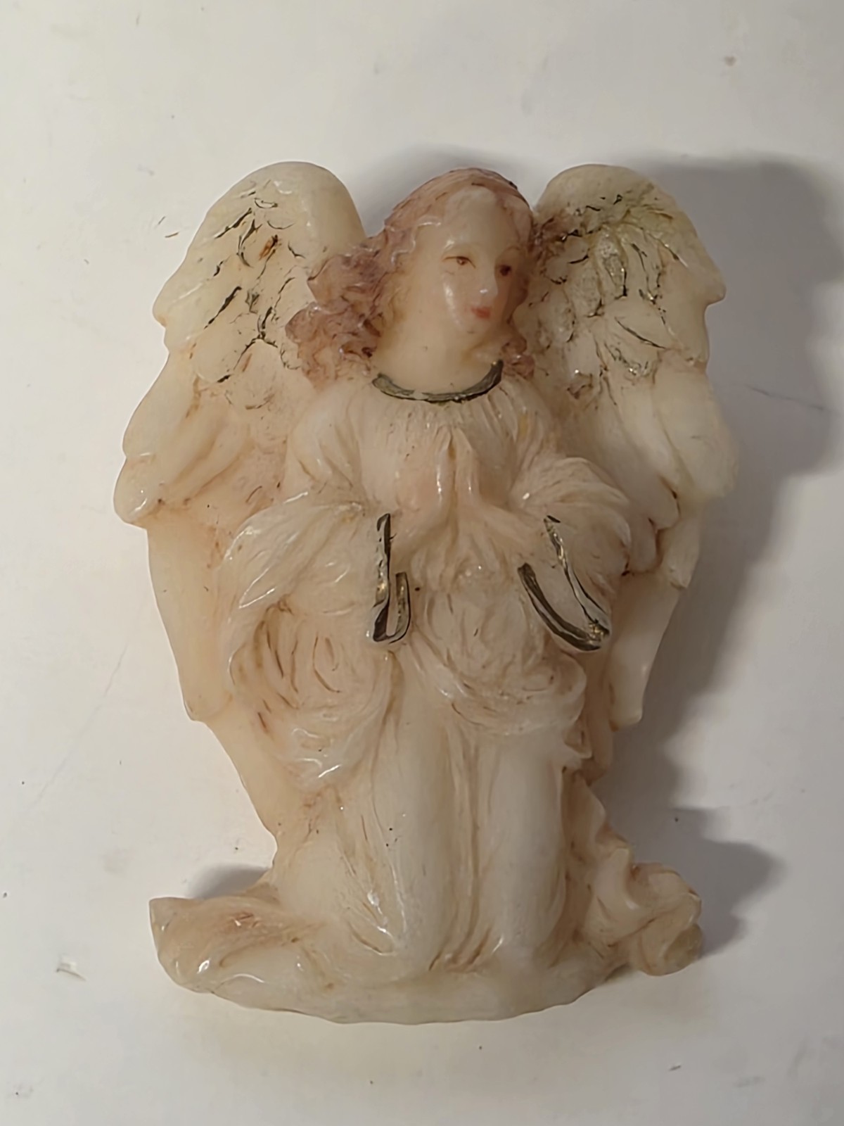 1994 Roman Inc. Praying Seraphim Angel Pin 1.5″ Signature Label On Back Of Pin